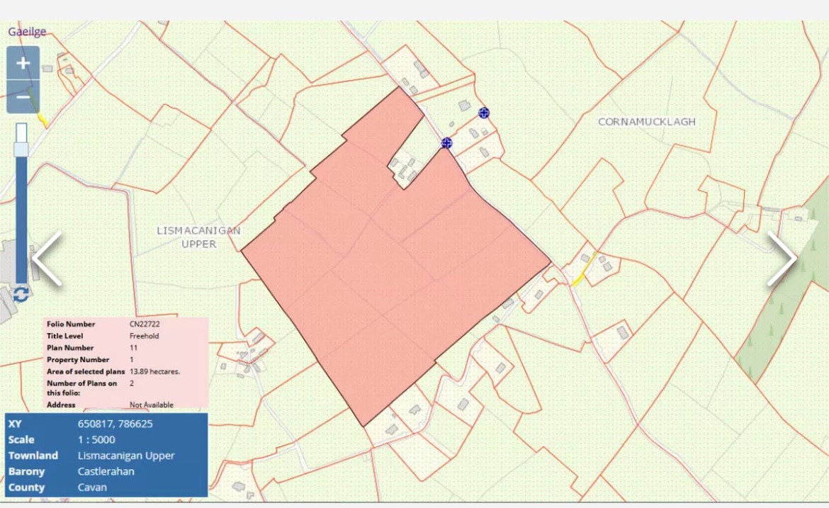 Lismacanican Map Photo